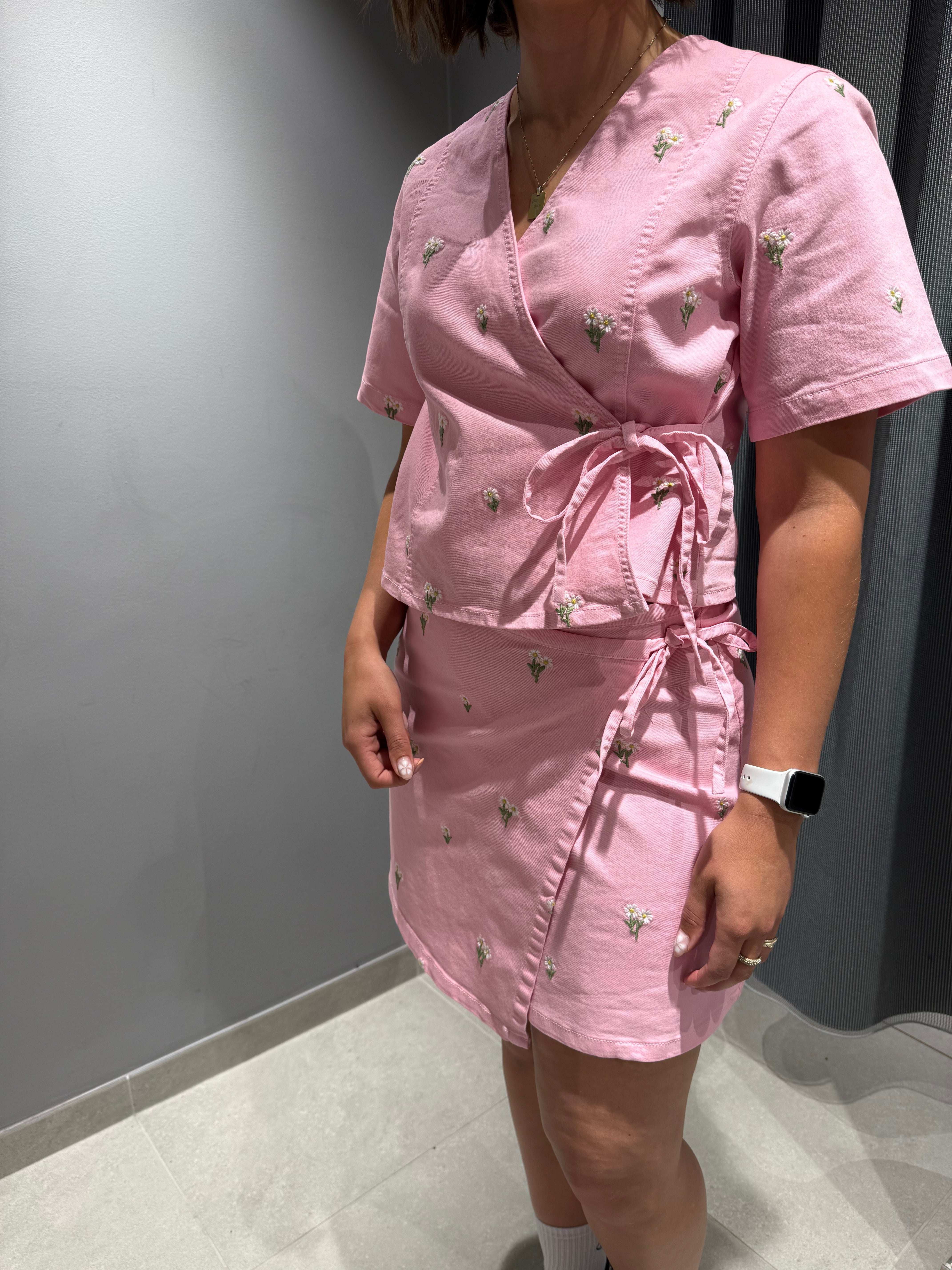 PCFLORA Mini Skirt - Roseate Spoonbill